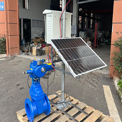 嘉善皓久 Z945X-16Q免布线太阳能电动闸阀 农业灌溉 支持远程智能控制